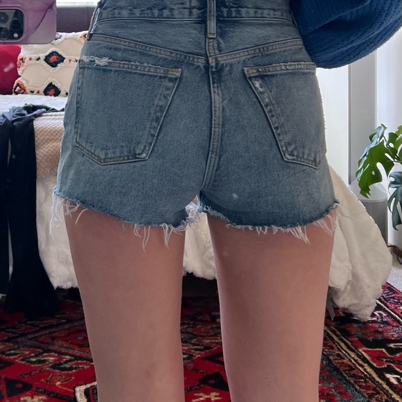 Agolde Parker jean shorts - Picture 7 of 7